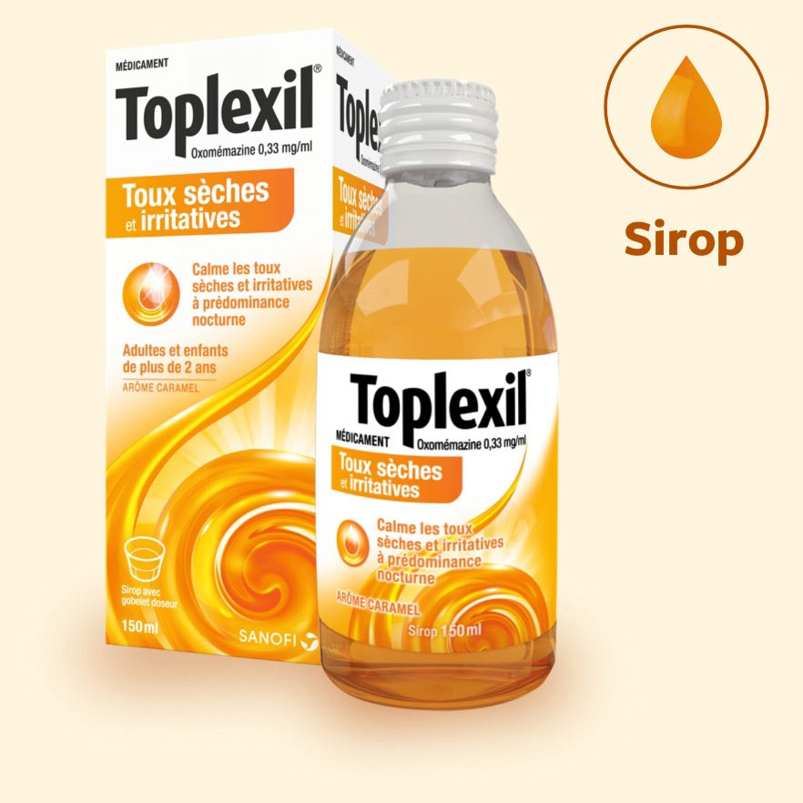 TOPLEXIL PHYTO CONTRE LA TOUX SIROP NATUREL 180GR - Pharmacie en ligne